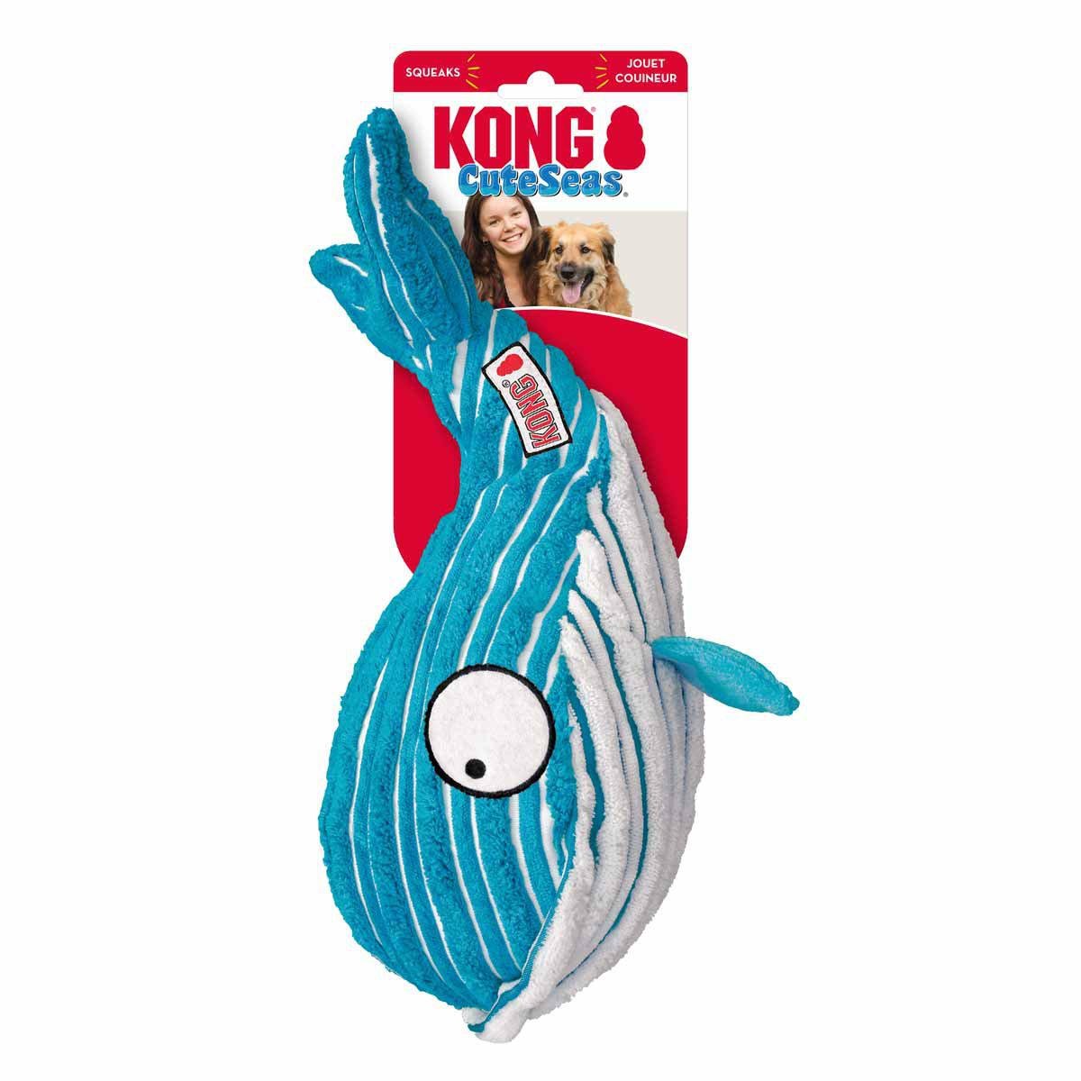 Kong - Cuteseas Whale 11X16X30Cm - Kjæledyr og utstyr