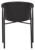 Living Outdoor - Venoe Garden Table 205 x 90 cm - Alu/Nonwood- Black/Grey Oak with 6 pcs. Aeroe Garden Chair - Metal/Plastic - Black/Black - Bundle thumbnail-2
