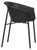 Living Outdoor - Venoe Garden Table 205 x 90 cm - Alu/Nonwood- Black/Grey Oak with 6 pcs. Aeroe Garden Chair - Metal/Plastic - Black/Black - Bundle thumbnail-5