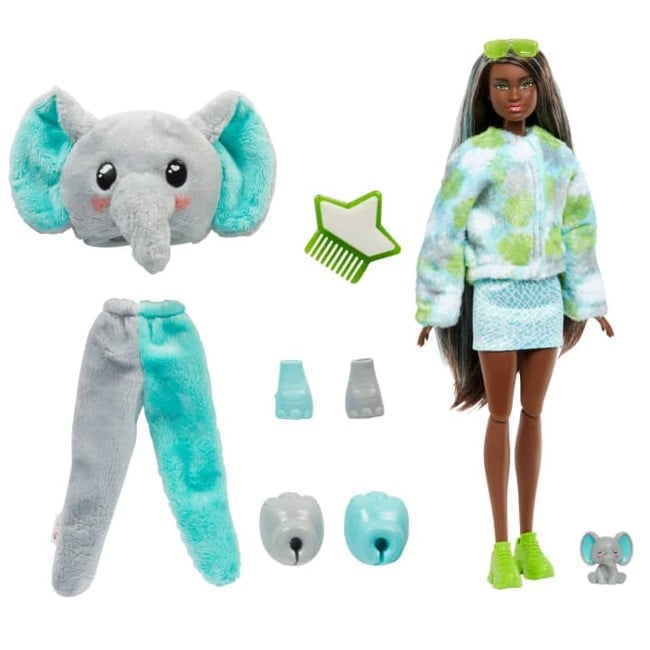 Barbie – Cutie Reveal Jungle Serie – Elephant (HKP98)