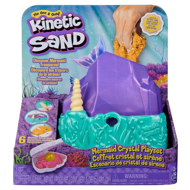 Kinetic Sand - Mermaid Crystal Playset (6064333)