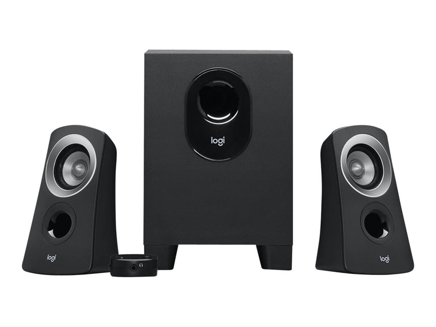 Logitech - Speaker System Z313 2.1 black