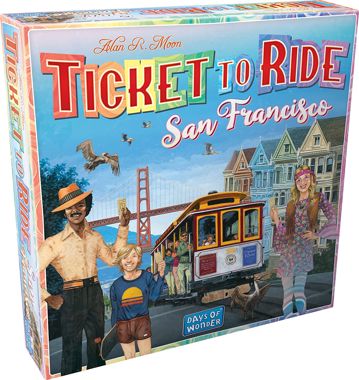 Ticket to Ride - San Francisco (Nordic) (DOW720964) - Leker