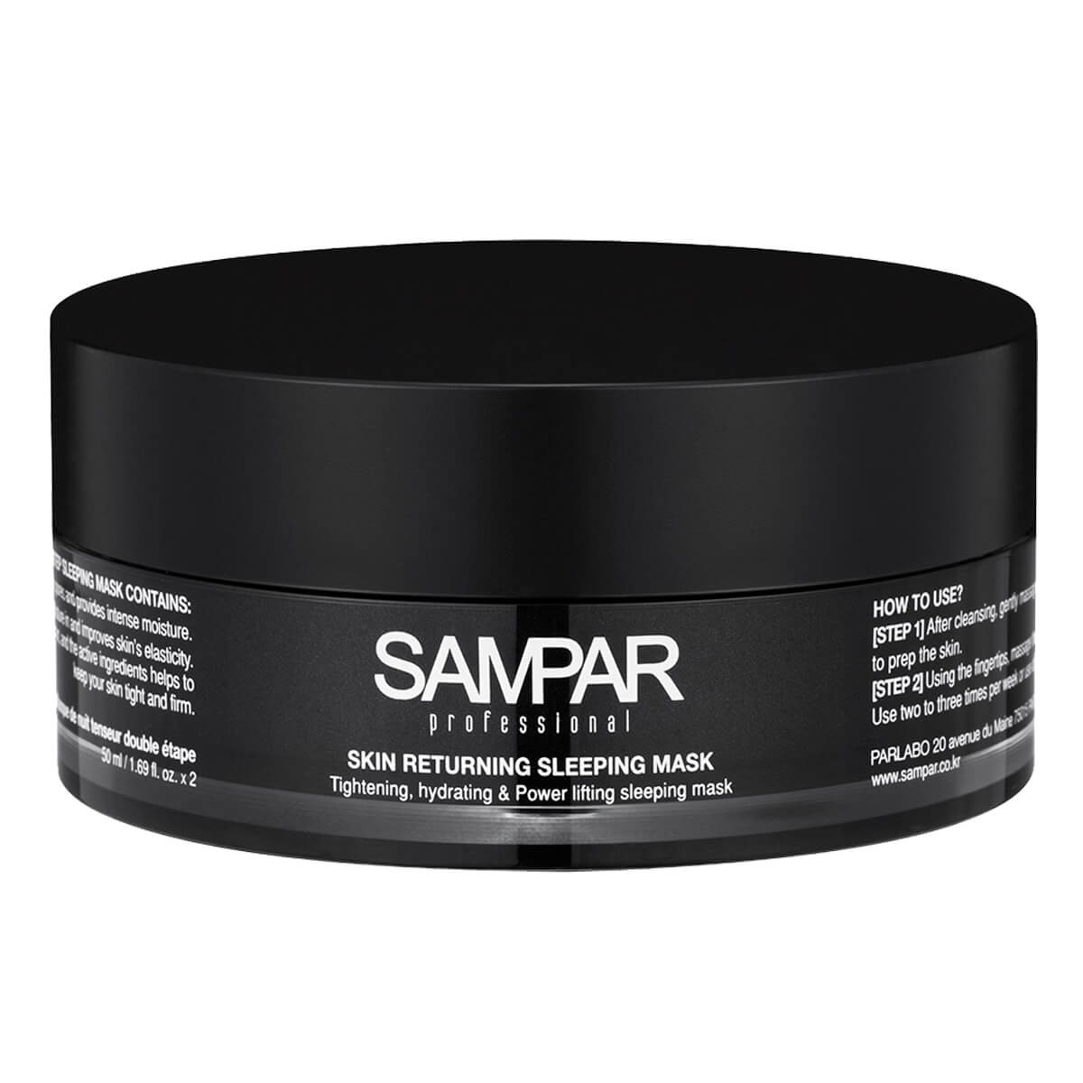 Sampar - Skin Returning Sleeping Mask 100 ml (2 x 50 ml) - Skjønnhet