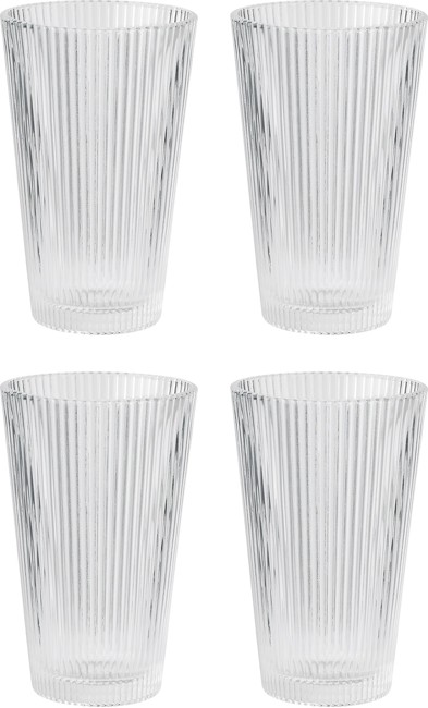 Stelton - Pilastro Drinking Glass 0.35 L - 4 pcs (x-508)