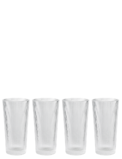 Stelton - Pilastro Long Drikkeglas 30 cL - 4 stk