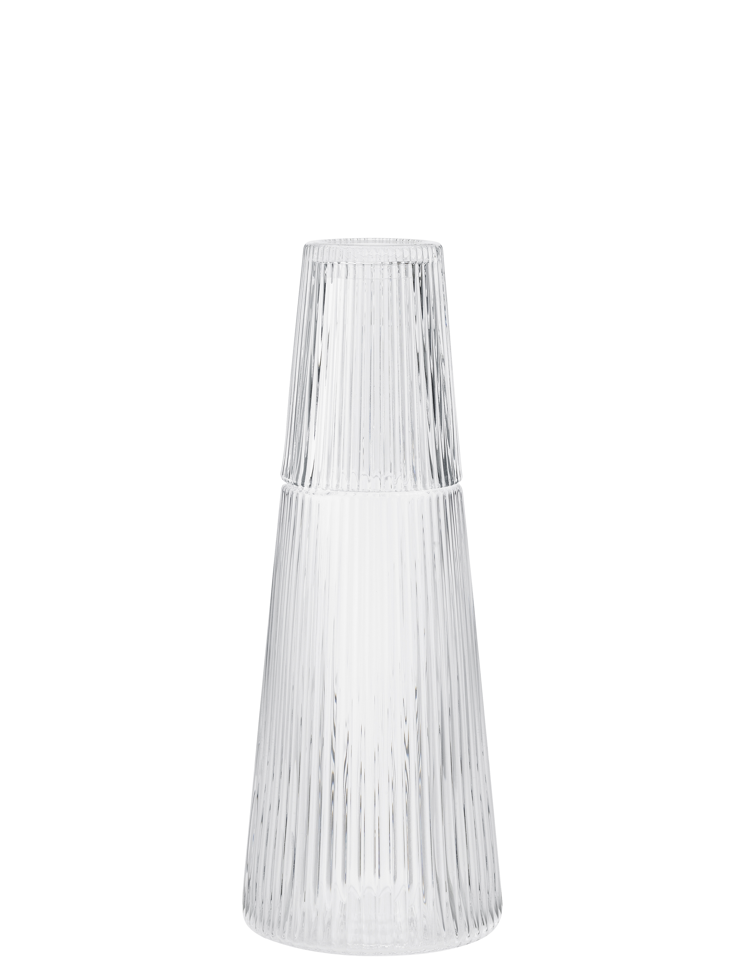 Stelton - Pilastro Karaffel Med Drikkeglass 1 L - Karaffel - Glass