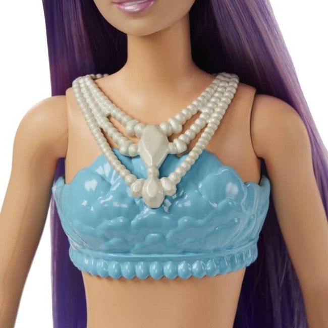 Barbie - Dreamtopia Mermaid Doll - Purple Hair (HGR10)