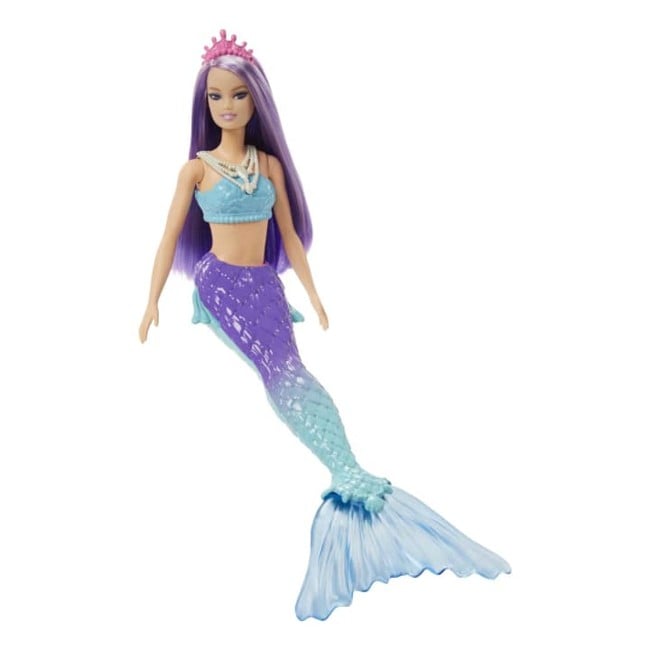 Barbie - Dreamtopia Mermaid Doll - Purple Hair (HGR10)