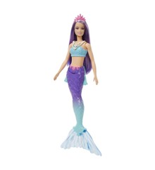 Barbie - Dreamtopia Mermaid Doll - Purple Hair (HGR10)