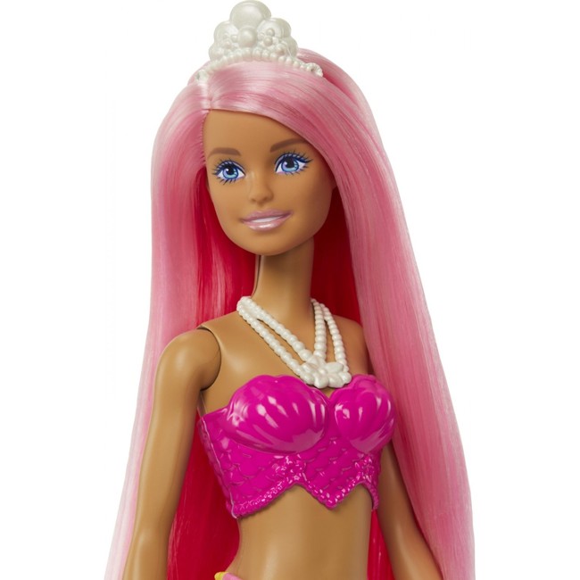 Barbie - Dreamtopia Mermaid Doll - Pink Hair (HGR11)