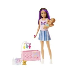 Barbie - Skipper-legesæt - Babysitter (HJY33)