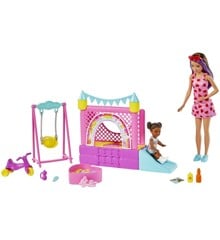 Barbie - Skipper-legesæt - Babysitters Bounce House (HHB67)