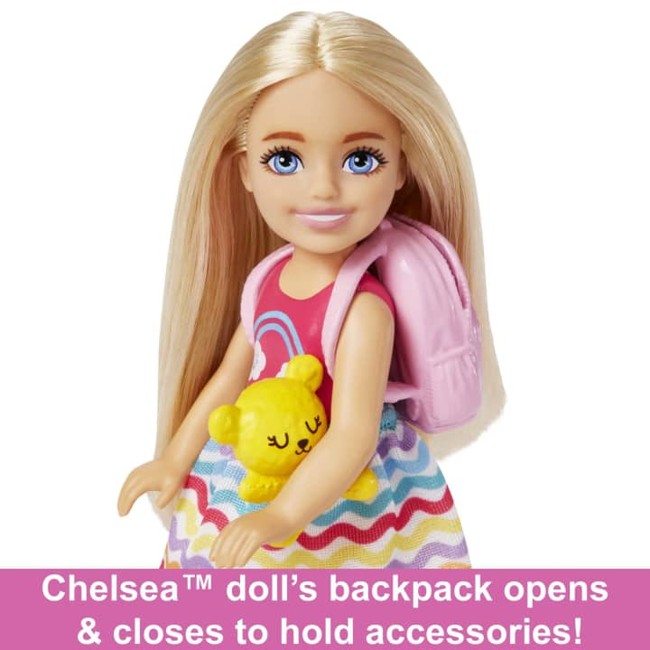 Barbie - Chelsea Travel Set With Puppy (HJY17)