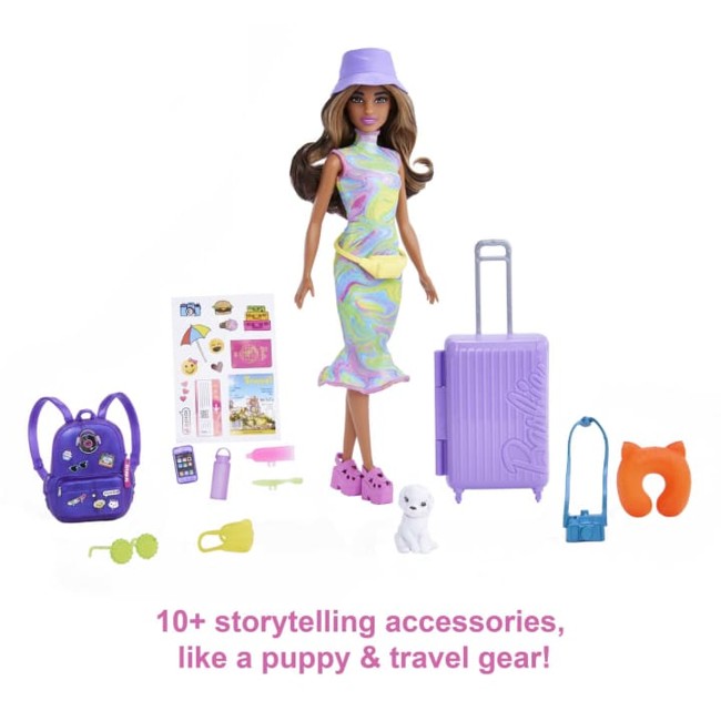 Barbie - Travel Set With Teresa Doll And Puppy (HKB05)
