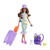 Barbie - Travel Set With Teresa Doll And Puppy (HKB05) thumbnail-1
