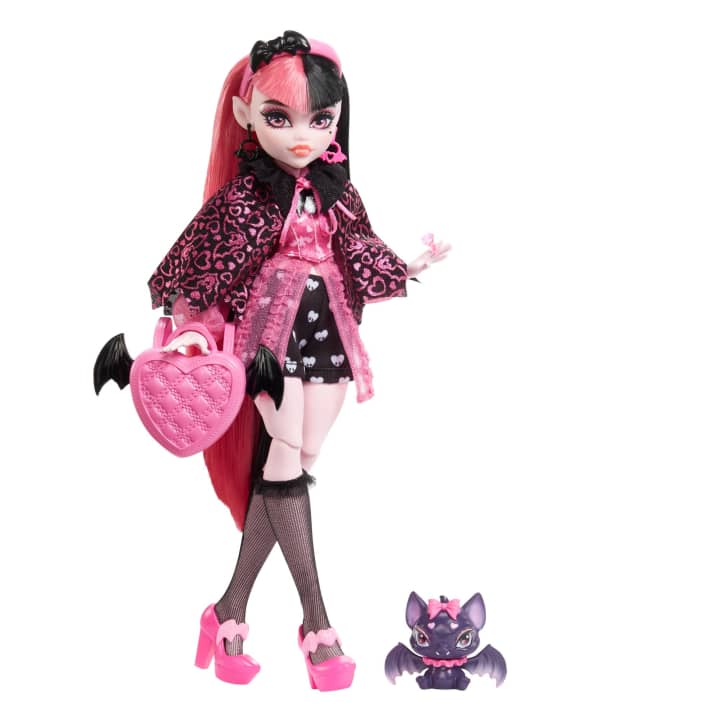 Monster High - Doll with Pet - Draculaura (HHK51)