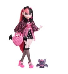 Monster High - Dukke med kæledyr - Draculaura (HHK51)