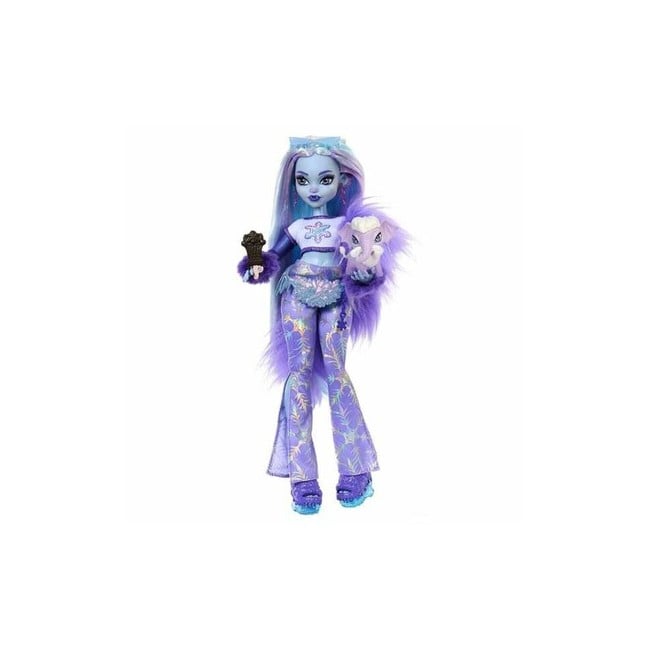 Monster High - Dukke med kæledyr - Abbey (HNF64)