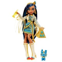 Monster High - Dukke med kæledyr - Cleo (HHK54)