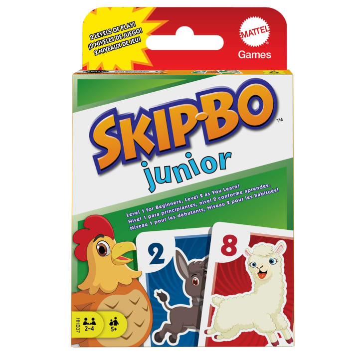 Mattel Games - Skip-Bo Junior (HHB37) - Leker