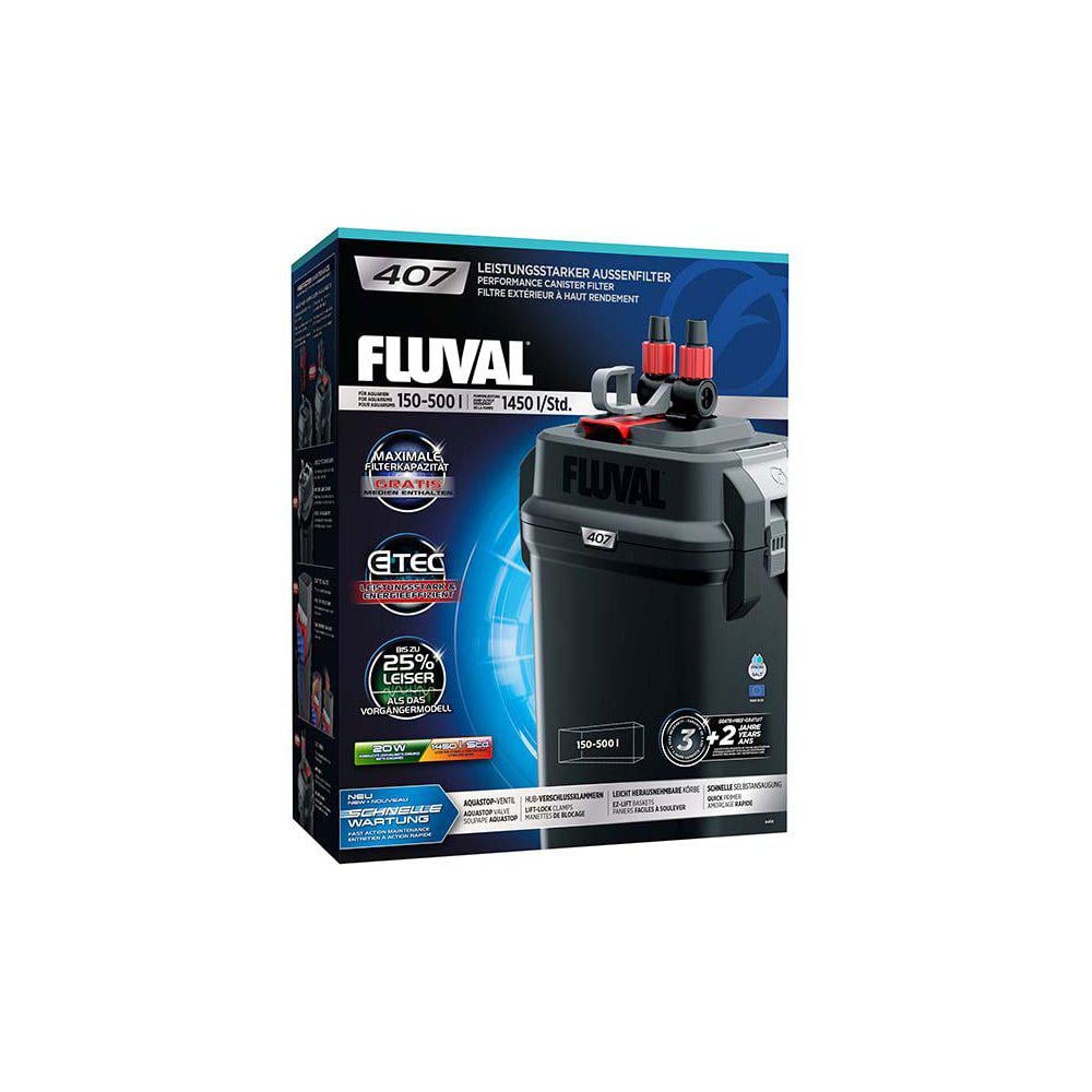 Fluval - Canister Filter 407 1450 L/T - (126.4407) - Kjæledyr og utstyr