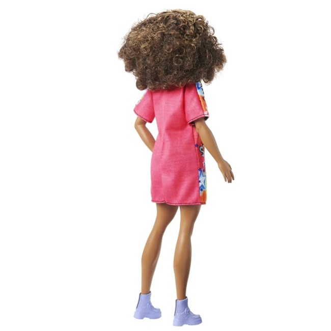 Barbie - Fashionista Doll - Brunette With Graffiti Dress (HJT00)