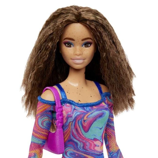 Barbie - Fashionista Doll - With Crimped Hair And Freckles (HJT03)