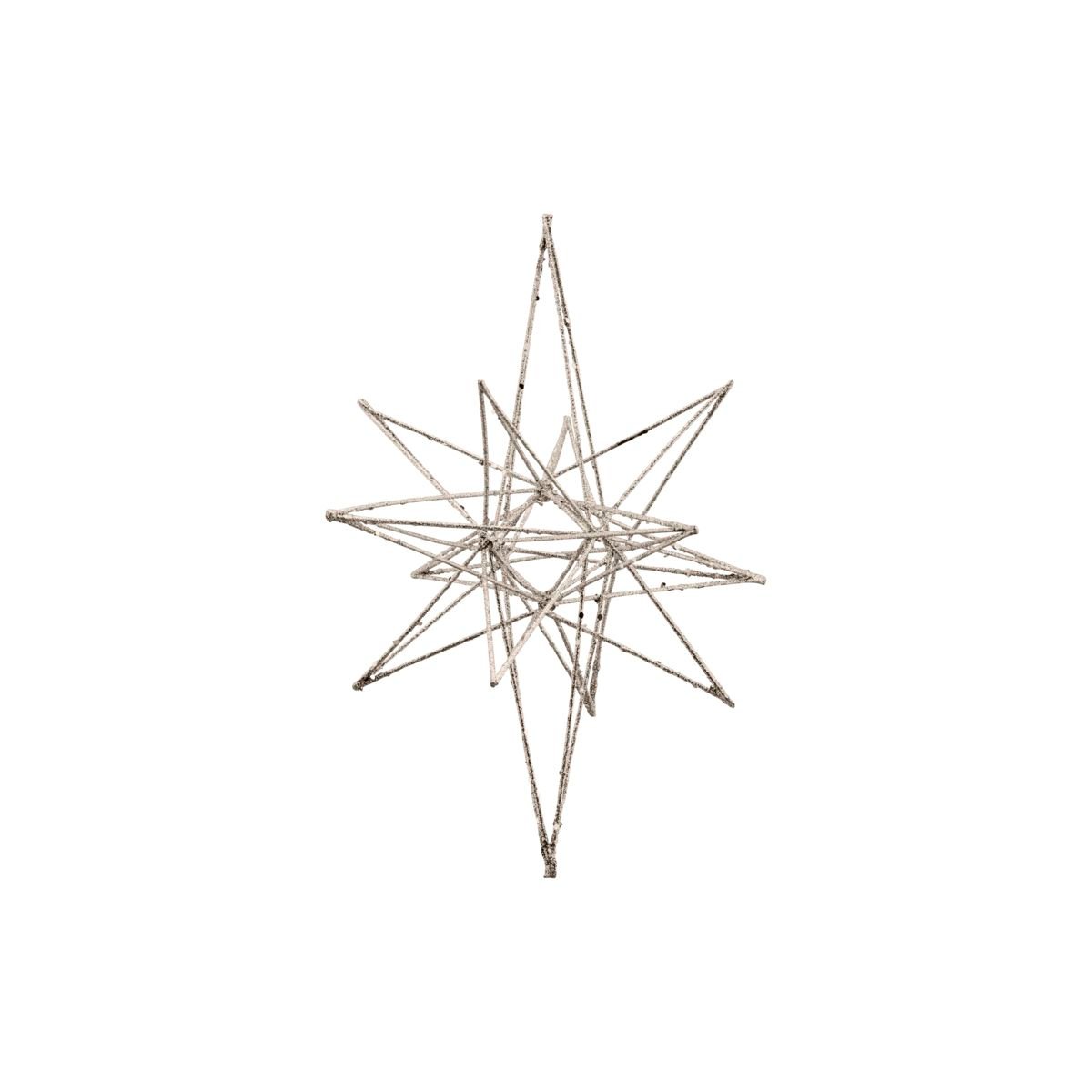 House Doctor - Star Ornament Champagne - 25 cm (261520002)