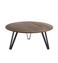 Muubs - Coffee table Space Smoked Ø90 - Smoked oak (9230000155)