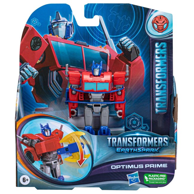 Transformers - Earthspark Spinchanger - Optimus Prime (F6724)