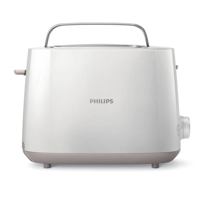 Philips - Toaster with home baking attachment White (HD2581/00)