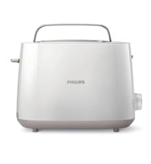 Philips - Toaster with home baking attachment White (HD2581/00)