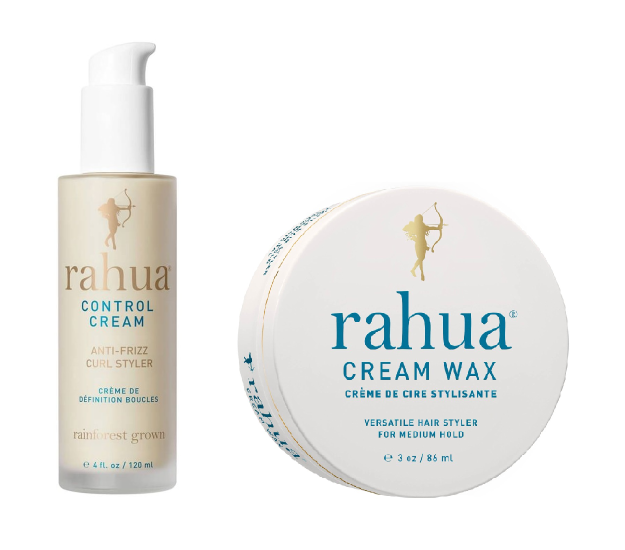 Buy Rahua - Control Cream Curl Styler 120 ml + Rahua - Cream Wax 86 ml -  Free shipping