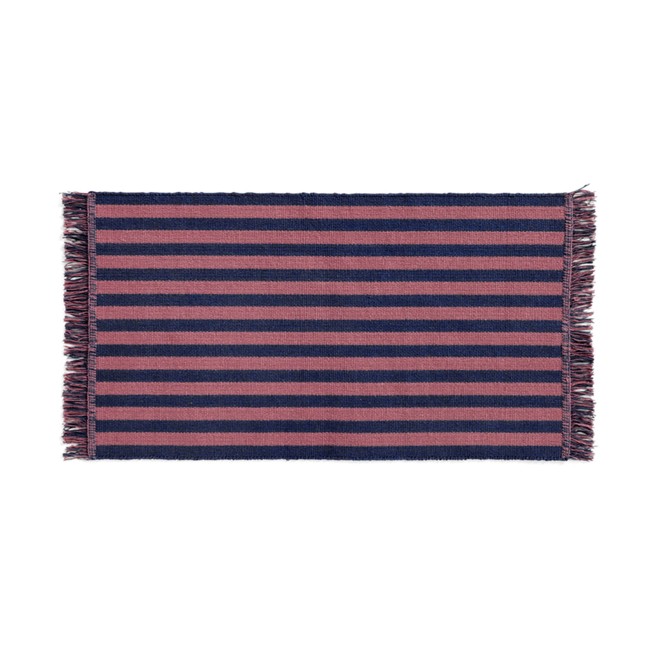 HAY - Stripes and Stripes Fußmatte - Navy Cacao