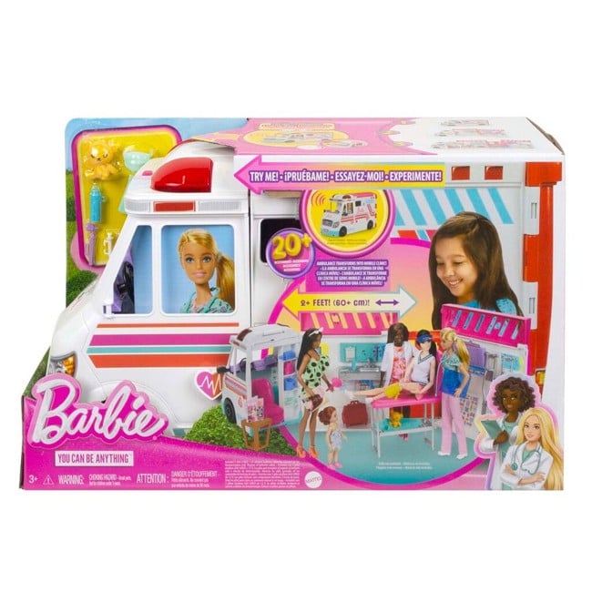 Barbie - Ambulance Plejeklinik (HKT79)