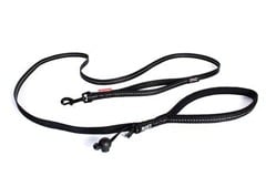 Ezydog -  Leash Soft Trainer Black Lite 12mm x 181Cm <12Kg - (605.0664)