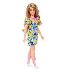 Barbie - Fashionistas - Down Syndrome Wearing Floral Dress (HJT05)