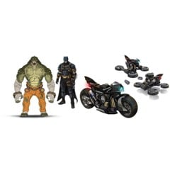 Batman - Batcycle with 10 cm Killer Croc & Batman (6067444)