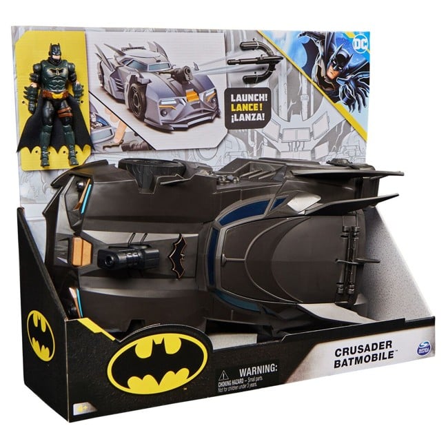 Batman - Crusader Batmobile with 10 cm Batman Figure (6067473)