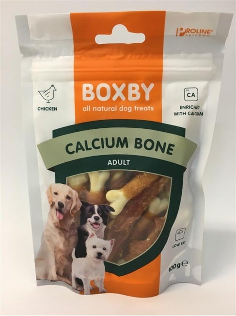 Boxby -  BLAND 4 FOR 119 - Calcium bone 100g.