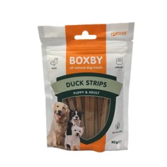 Boxby -  BLAND 4 FOR 119 - Ande Strips  (Glutenfri) 90g. ks.