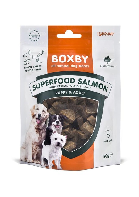 Boxby -  BLAND 4 FOR 119 - GF Superfood Laks 120 g