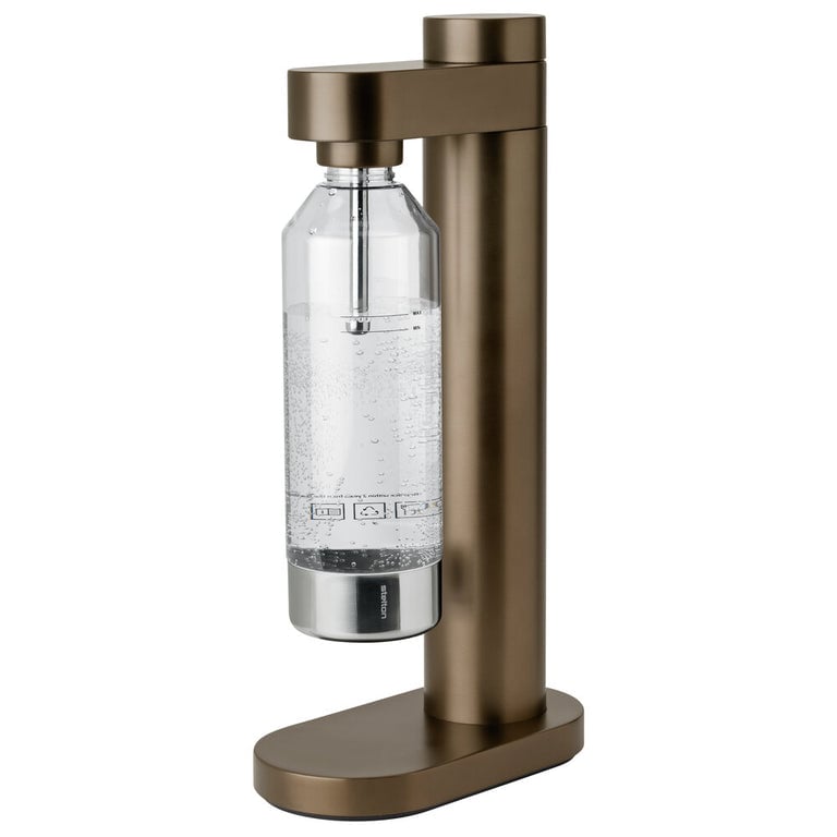 Stelton Brus kullsyremaskin Dark brown metallic