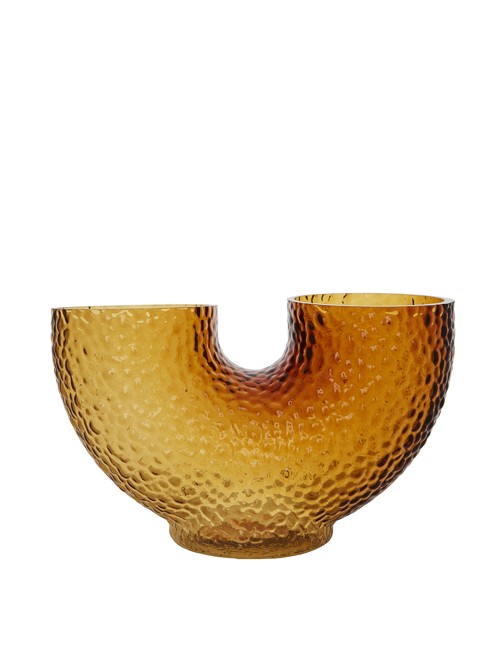 AYTM - ARURA vase Low 19 cm - Amber