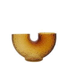 AYTM - ARURA vase Low 19 cm - Amber