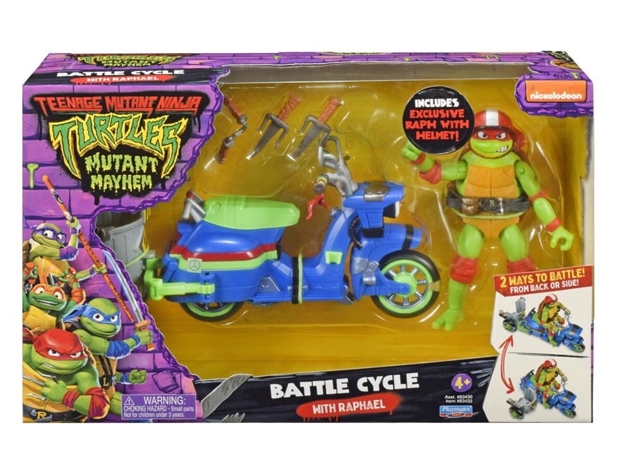 Turtles Mutant Mayhem - Vehicle with Figur Asst. (46-83430)