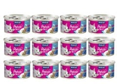 Vitakraft - 12 x  Poésie Mousse Laks 85gr