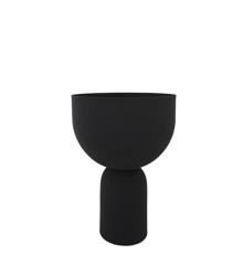 AYTM - Torus Flowerpot Large H30 cm - Black/Black