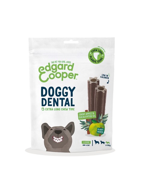 Edgard Cooper - BLAND 3stk FOR 108 - Doggy Dental Æble & Eukalyptus Sticks S